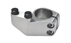 Doraz koncový horní - levý pro závěsný systém, broušená nerez K320 / AISI304