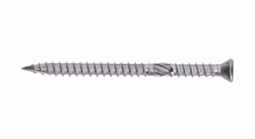 Nerezová terasová skrutka s podporným závitom, 5x50 TX, A2