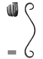 DOPRODEJ prvek 250 x 50 mm, 14 x 6 mm, základní rozkování