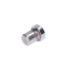 Ukončení - zátka na trubku ø 12x1.5mm, plný materiál, leštěná nerez /AISI304