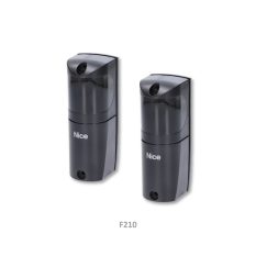 Fotobuňky reléové - nastavení 210 ° vertikálně, 30 ° horizontálně, 1 pár, dosah 10m (30m s přerušenou propojkou)