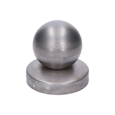 Stříška na sloupek-kulatá Základna 48 mm, koule 60 mm