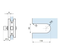 TGMHLI10S SSS Magnetický zámok