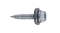 Samozávrtná skrutka bimetalová, 4.5x25mm, s podložkou s priemerom 14mm, pre plechy do 2mm