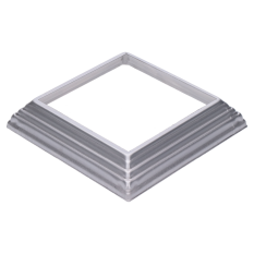 Krytka plechová, 142 x 142 x 29 mm, díra: 102 x 102 mm