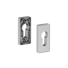 Hliníková rozeta pro cylindrickou vložku, stříbrná