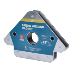Svařovací magnet / svařovací úhel, zatížení 75kg, měřící úhly: 45, 90, 135, feritový