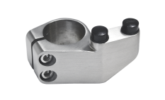 Doraz koncový horní - pravý pro závěsný systém, broušená nerez K320 / AISI304