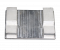 Ukončení - zátka (60x40x1,5 mm) na madlo AL-JHM60-2.5 a AL-JHM60-5, lepený spoj, hliník