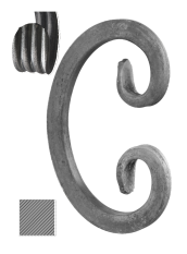 Céčko 12 x 12, 120 x 80 mm