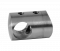 Držák tyče ø 14 mm na trubku ø 48,3 mm (30x22 mm), broušená nerez K320 / AISI304