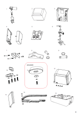 041A0283 kryt koncového dorazu, nastavitelný, se šroubem