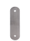 Kotvící plotna (200x50x8mm /M10), broušená nerez K320 /AISI304