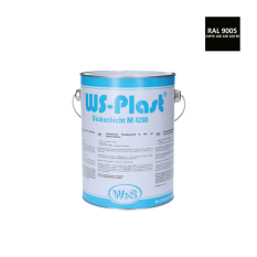 W + S Barva odstín RAL9005 kovářská černá 2,5 l / 3,35 kg, vhodná na pozinkovaný povrch a hliník, kompatibilní barva se sprejem F001.SP