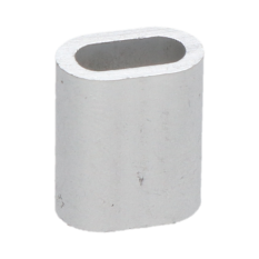 Hliníková lisovací spojka pro 4.0mm lanko