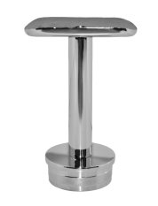 Držák madla narážecí na trubku ø 42,4 mm, leštěná AISI 304