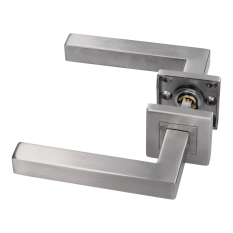 Klika nerezová (pár), balení: 2ks klika, příslušenství k montáži, broušená nerez K320/AISI304