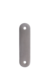 Kotvící plotna (130x30x6mm / M8), broušená nerez K320 /AISI304
