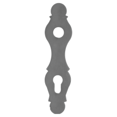 Štítek kovaný H 210 x L 52 mm, rozteč děr 90 mm