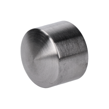 Ukončení na trubku ø 16mm, broušená nerez K320 /AISI304