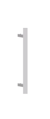 Madlo 45°, L = 600 mm, broušená AISI304