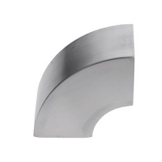 Spoj - koleno 90° (na navarenie) 40x40mm, brúsená nerez K320 /AISI304