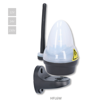LED lampa, 12/24/230V, se zabudovanou anténou, 739lux