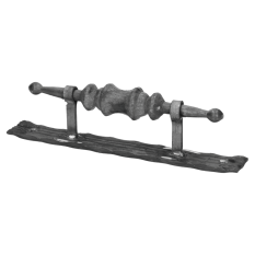 Úchyt kovaný 280x90mm, odsazení 61mm, bez povrchové úpravy