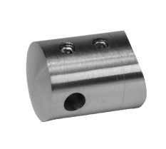 Držák lanka ø 5 mm na trubku ø 42,4 mm, broušená AISI 304