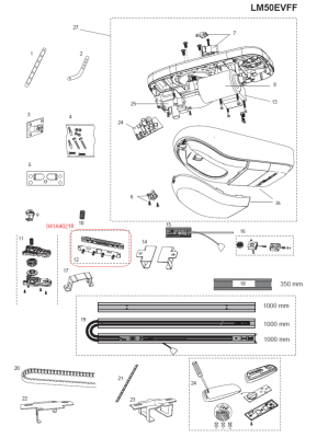 041A4021R řemenová spojka