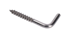 Nerezový šroub s Lkem, závit do dřeva, AISI304, 4.5x50