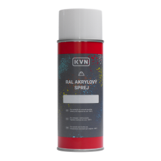 Barva antikorozní na zinek - černá matná ve spreji 400 ml