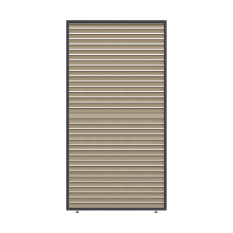 Horizontální lamelový panel pro pergolu 1,3 m, otočný