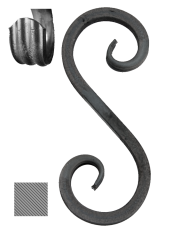 Esko 12 x 12 mm, 380 x 120 mm, hladké