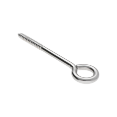 Úchyt do dřeva pro držák lanka, oko ø12mm, nerez AISI304