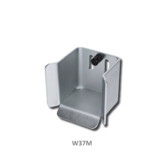 Dojezdová kapsa pro samonosnou bránu s C profilem 70x70x4 mm / 80x80x5 mm