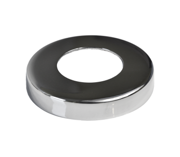 Kryt příruby (84x15mm) na trubku ø 42.4mm, otvor ø 42.8mm, leštěná nerez