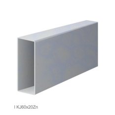 Uzavřený profil 60x20x1,2mm, zinkovaný DX51D+Z100, hladký L=3000mm, cena za kus