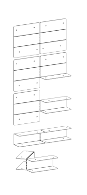 Spojka na hranol 100x100mm, pozinkovaná ocel