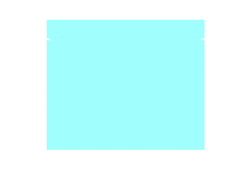 Transparentní ESG/VSG sklo pro osovou vzdálenost mezi sloupky 1050mm, rozměr 968x800mm, tloušťka: 8.76mm s fólií a výřezy pro bezpečnostní kolík