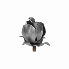 Růže H 45 x L 45 mm, tl. 1,5 mm, se závitem M6
