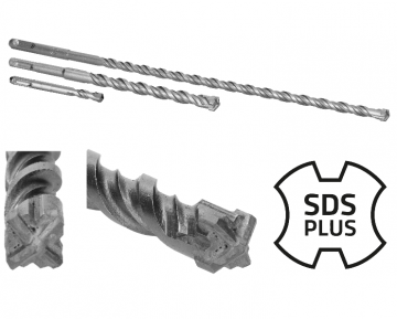 Vrták SDS PLUS čtyřbřitý 12x450