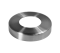 Kryt příruby (ø 90x15 mm) na trubku ø 40,0 mm, otvor ø 40,4 mm, broušená nerez K320 / AISI304