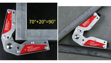 Svařovací magnet s nastavitelnými úhly, vypínací, síla: 30 kg, neodymový