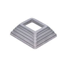 Krytka plechová, 85 x 75 x 29 mm, díra: 42 x 32 mm