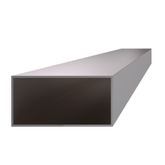 Profil uzavřen 100x50x2mm, cena za 1ks (3m), broušená nerez K320 /AISI304