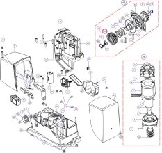 PD1094A0000 kolo převodovky pro ROX600/ 1000