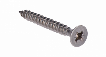 Nerezová skrutka samorezná (5x20mm) zápustná hlava, AISI316 /A4 - Průměr: 5 mm, Rozměr: 5x20, Závit: Průměr 5/20
