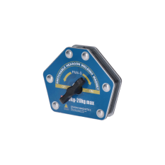 Svařovací magnet / svařovací úhel, vypínací, zatížení 15kg, měřící úhly: 30°, 45°, 60°, 75°, 90°, 105°, 135°, feritový