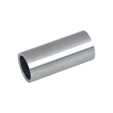 Přechod na vymezení vzdálenosti mezi sloupem (plochý) a kotevní deskou, ø 20x2,0 mm /L:45 mm, bez vnitřního šroubu, broušená nerez K320 / AISI304, bal: 1ks